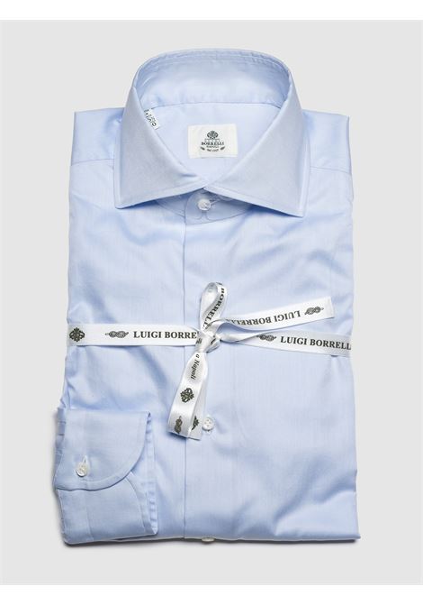 TWILL SHIRT - LIGHT BLUE LUIGI BORRELLI - NAPOLI | PS44140- 6